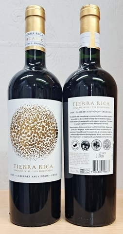 Red Wine - Tierra Rica Cabernet Sauvignon Organic
